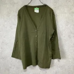 み*ー様 【UNIQLO】ユニクロ（L）Vネックカーディガン＊七分袖＊コットン1
