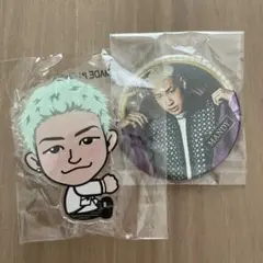 【2点セット】小森隼 フラッグアクセサリー 関口メンディー 缶バッジ