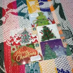 Starbucks クリスマスギフトカード 5枚セット