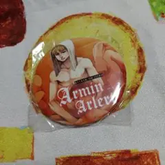 進撃の巨人 サウナ 缶バッジ アルミン