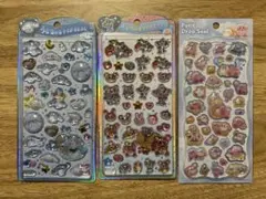 うるちゅるポップシール　プチドロップシール　3点セット
