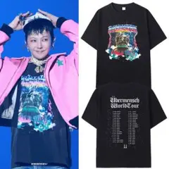 G-DRAGON GD ジヨン ジードラゴン ジヨコス なりきり エルビスシャツ G-DRAGON ジードラゴン ジヨン GD推し活Tシャツ なりきり ジヨコス
