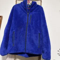 UNIQLO フリースジャケット L 青