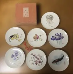 伊東深水画　湯呑み 伊東深水画 湯呑み