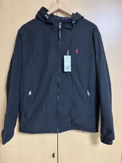 POLO RALPH LAUREN ブラックナイロンジャケット M