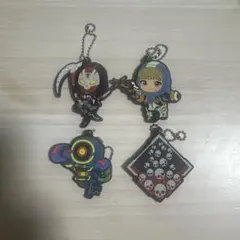 APEX ラバーキーホルダー　4種セット　ガチャガチャ