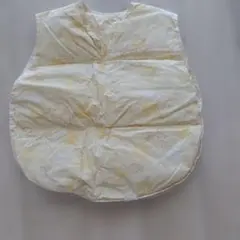 クリーム色 スリーパー ボタン付き