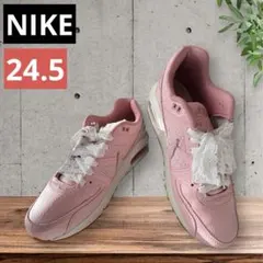 NIKE☆エアマックス スニーカー エアクッション付き 型押し ガーリーレース紐