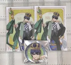 ブルーロック インペリアルイースターエッグ缶バッジ・特典カード 潔世一３点セット