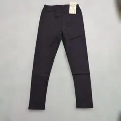 MUJI キッズ レギンスパンツ 130 黒