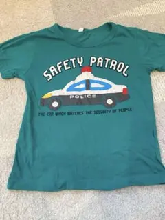 SAFETY PATROL パトカー Tシャツ グリーンのサムネイル