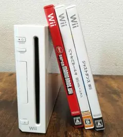 Wii本体 と ゲームソフト 3本セット
