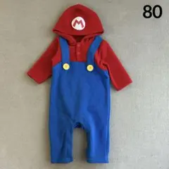 最終値下げ！！【スーパーマリオ】【ベビー】マリオロンパース スーパーマリオ】【ベビー】ロンパース OWHT【SUPER MARIO meets