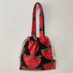 ハンドメイド　エコバッグ　巾着袋　可愛い