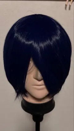 コスプレウィッグ ショート ブルー