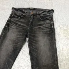 美品■RED CARD ダメージ加工 デニムパンツ　ブラック