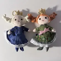 ファンタジースプリングス　ぬいぐるみチャーム　アナ雪