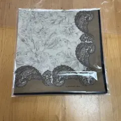 LANCEL 花柄ハンカチ