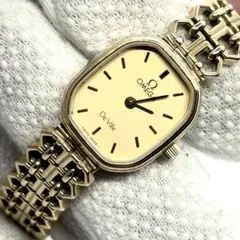 OMEGA ジャンク オメガ デビル 1365 クォーツ プッシュ式リューズ