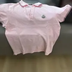 MONCLER ポロシャツ ピンク メンズ M