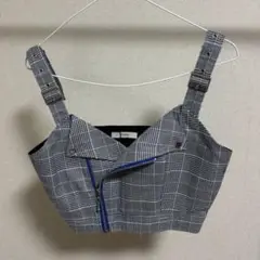 jouetie ライダースビスチェ