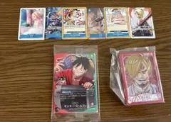 一番くじ　ワンピースカードゲーム　プロモカード　ルフィ　G賞　Ｉ賞セット