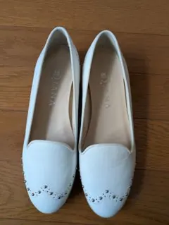 新品！DIANAダイアナ ビジュー付きフラットシューズ 22cm