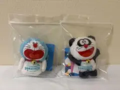 100%ドラえもん&フレンズ 香港限定 サンタイン キーチェーンぬいぐるみ