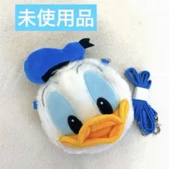 ドナルドダック フェイス型ポーチ ディズニーリゾート　パスケース　ポーチ