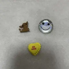 新品未使用 美品 MARC JACOBS ブローチ ピン 3点 SET