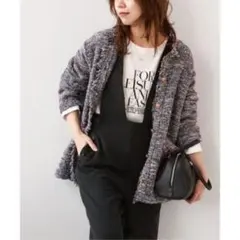 ジャーナルスタンダードレリューム　サマーツイードニットジャケット