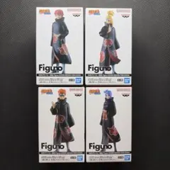 NARUTO-ナルト- 疾風伝 Figuno- 全4種コンプリートセット - メルカリ