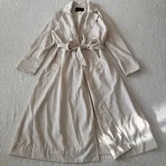 グリーンレーベルリラクシング　ナイロンライトコート　ロングトレンチコート　М