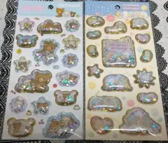 【国内正規品】キラッとぷくぷくエアーシール　リラックマ　すみっコぐらし