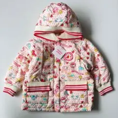 【激レア/新品タグ付】メゾピアノ 中綿アウター 90cm ベリーちゃん 総柄