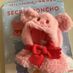 ディズニーストア シークレットポンチョ 赤