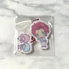 ブルーロック サンリオ ツインアクリルキーホルダー