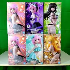 To LOVEる ダークネス　ララ　モモ　ナナ　金色の闇　古手川唯　6点セットのサムネイル