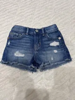 GAP ギャップ ショートパンツ 120 ダメージ加工 デニム ボトムス