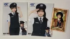 AKB48 福岡聖菜 つくばエクスプレス ランダム生写真 アトレカード ２点