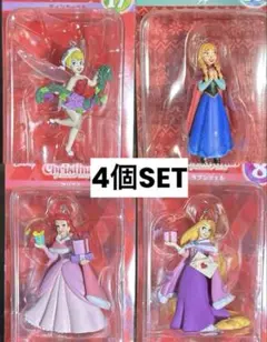 【Disney 】プリンセス　クリスマスオーナメント 4個セット