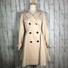 【Rirandture】トレンチコート【1】ベージュ　腰ヒモなし　おしゃれ♪