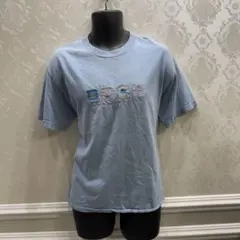 Orlando FL 刺繍デザイン Tシャツ ライトブルーのサムネイル