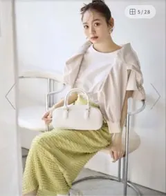 プロポーションボディドレッシング　フリルタイトスカート