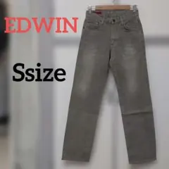 EDWIN 503 ストレートデニム ジーンズ ズボン レディース Sのサムネイル