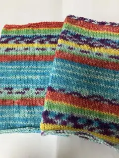 カラフルニットアームカバー#️⃣14