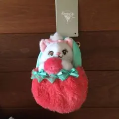 新品 ディズニーランド おしゃれキャット ぬいぐるみ かキーチェーンマリーねこ