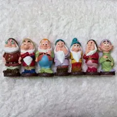 ディズニー 白雪姫 7人の小人フィギュア 7体セット 約15cm ヴィンテージ