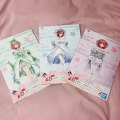 五等分の花嫁 イラストボード3枚