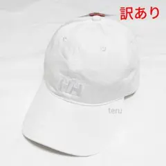 訳あり ヘリーハンセン HH ロゴ キャップ 帽子 ホワイト 白 ユニセックスのサムネイル